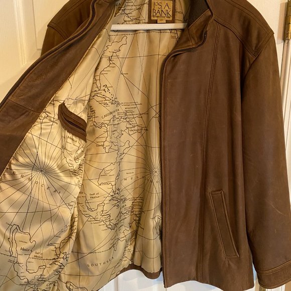 Leather Jacket Size XL (Jos. A. Bank) - Picture 2 of 3